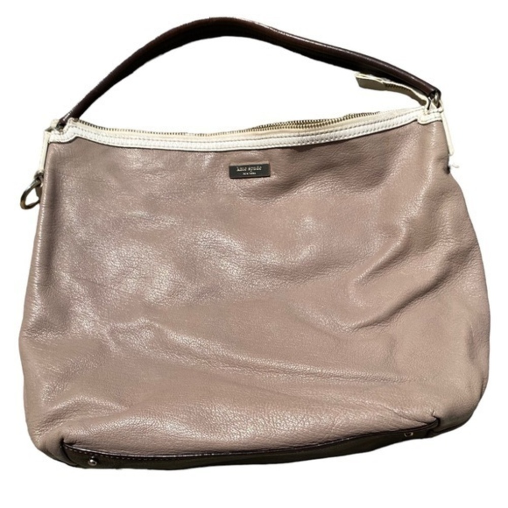 Kate Spade Beige Tan Shoulder Hobo Bag